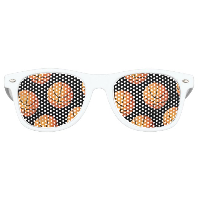 Basketbälle | Sportgeschenk Sonnenbrille (Vorderseite)