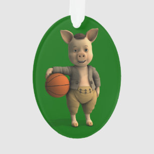 Basketballer Pigment Ornament