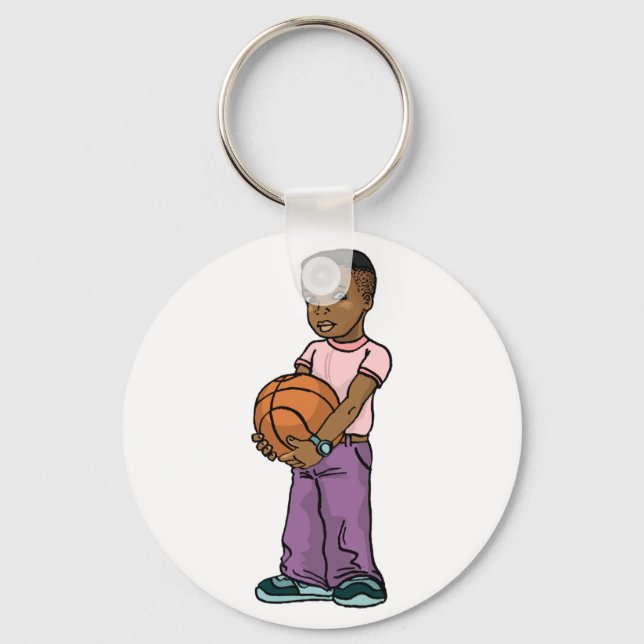 Basketballfang Schlüsselanhänger (Vorderseite)
