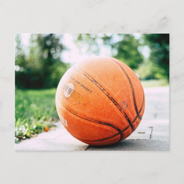 Basketballgeschenk Postkarte (Vorderseite)