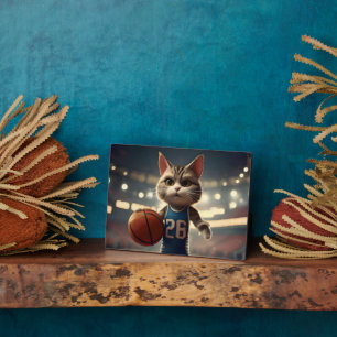Basketballkatze, Fotoplatte