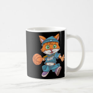 Basketballkatze Kaffeetasse