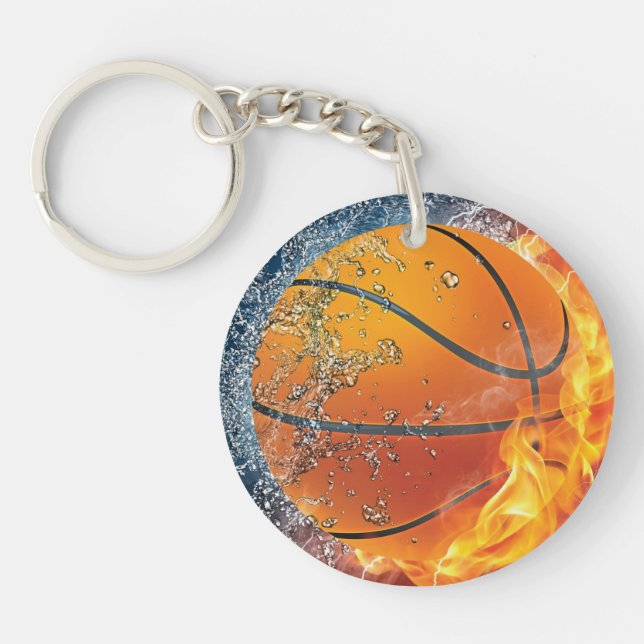 Basketballkissen Schlüsselanhänger (Vorderseite)