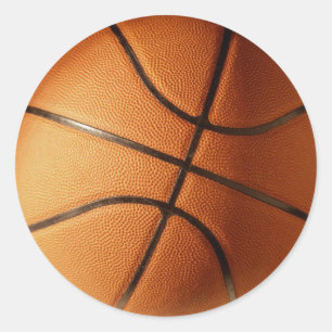 Basketballkleber Runder Aufkleber
