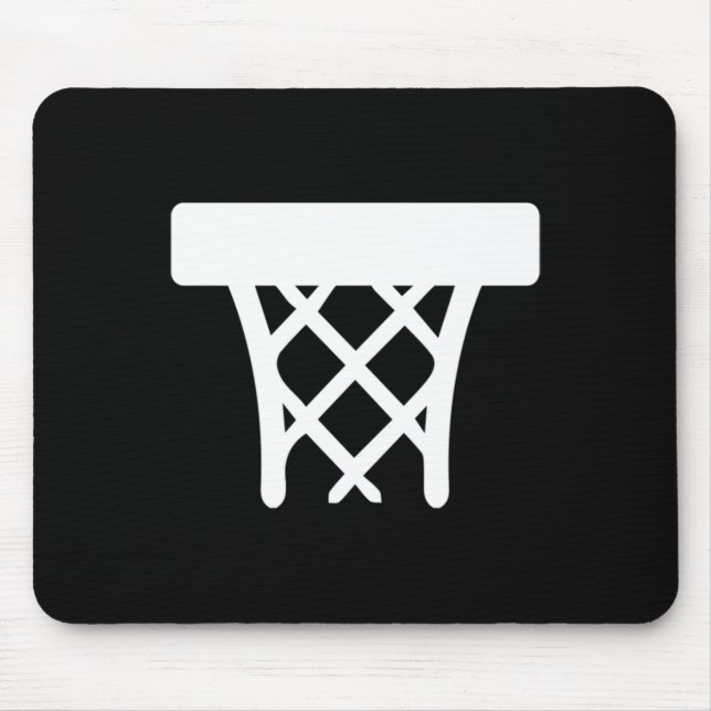 Basketballkorb Mousepad (Vorne)