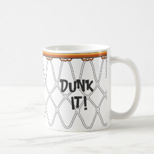 Basketballkorb Net_black outline_Dunk es! Kaffeetasse