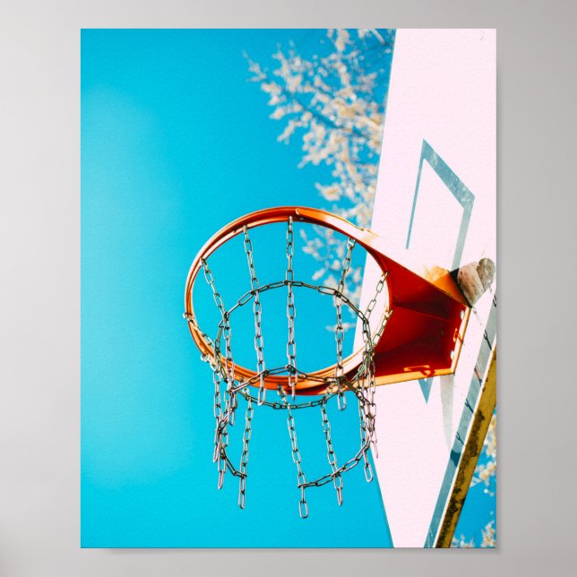 Basketballkorb Poster (Vorne)