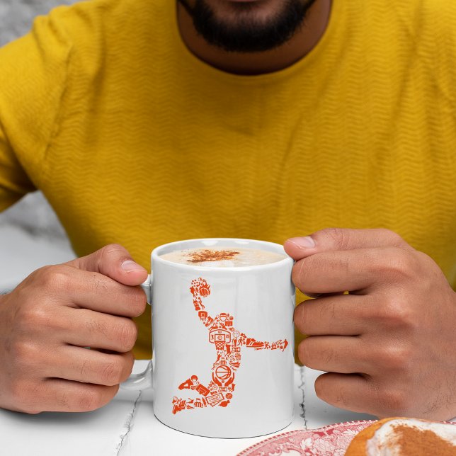Basketballkorb-Symbol Tasse (Von Creator hochgeladen)