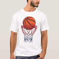 Basketballkorb und Netz Schwung Vektorgrafik
