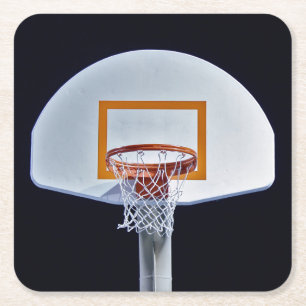 Basketballkorb Untersetzer aus Papier