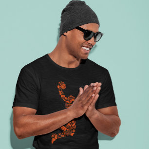 Basketballkörbe Symbol Slam Jump Zeit T-Shirt
