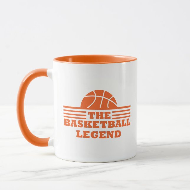 Basketballlegende Orangenball Tasse (Links)
