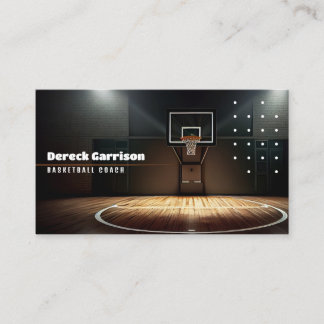 Basketballlehrer | Coach | Ausbilder Visitenkarte
