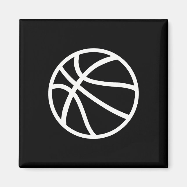 Basketballlogo Magnet (Vorne)