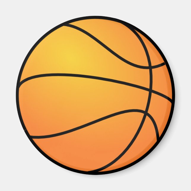 Basketballmagnet Magnet (Vorne)