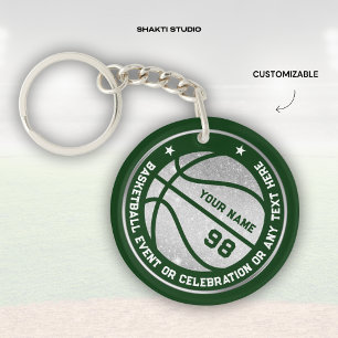 Basketballmannschaftsveranstaltungsfeier Sportler Schlüsselanhänger