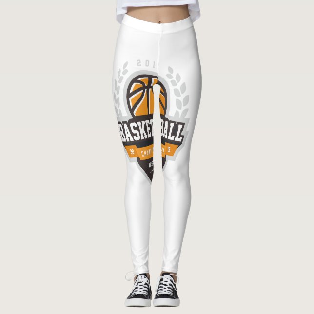 Basketballmeisterschaft Leggings (Vorderseite)