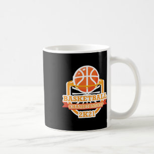 Basketballmeisterschaft Vintag Kaffeetasse