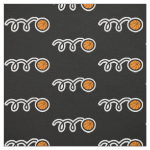 Basketballmuster Sport-Textil-Druck Stoff