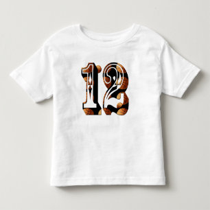 Basketballnummer 12 Picture-Logo, Kleinkind T-shirt