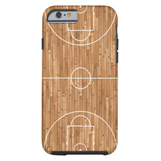 Basketballplatz-Gehäuseabdeckung Tough iPhone 6 Hülle