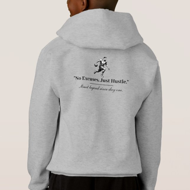 Basketballpulli Hoodie (Rückseite)