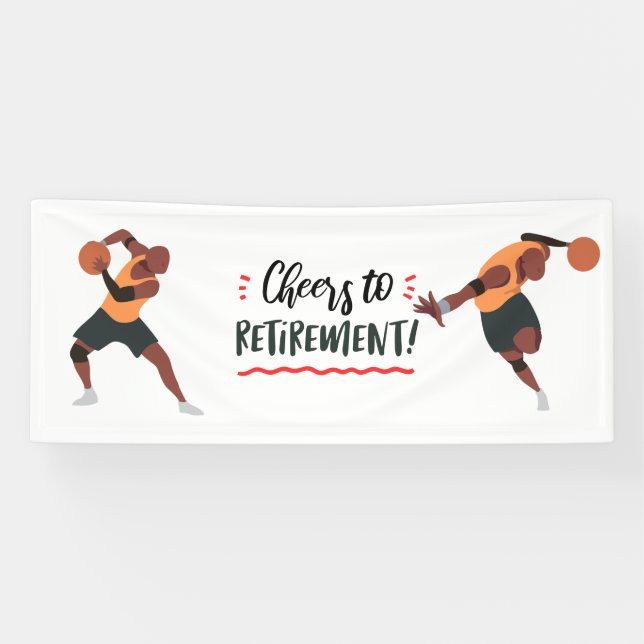 Basketballrente für Party Banner (Horizontal)