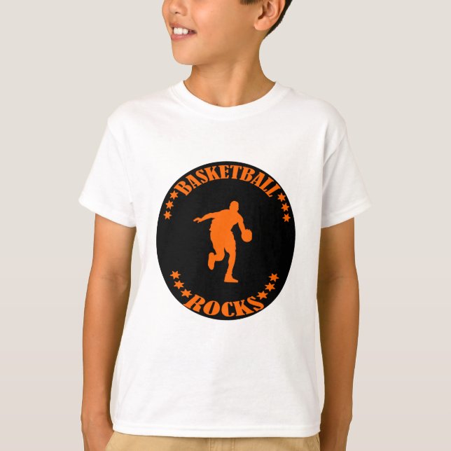 BASKETBALLROCKS! T-Shirt (Vorderseite)