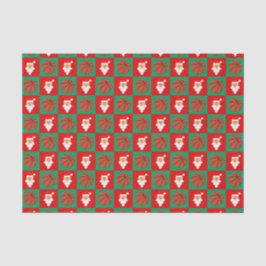 Basketballs & Santa Basketball Weihnachtsgeschenk Seidenpapier