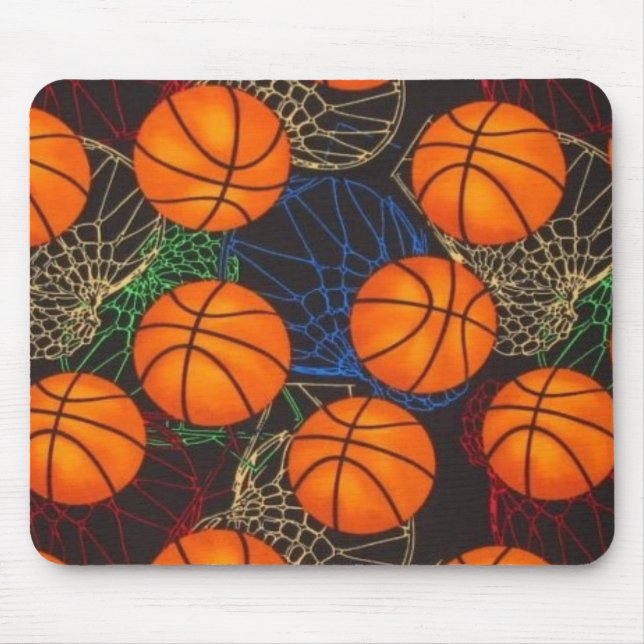Basketballsandnets Mousepad (Vorne)