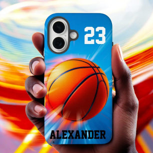 Basketballschild iPhone 16 Hülle