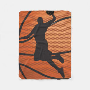 Basketballschläger Fleecedecke