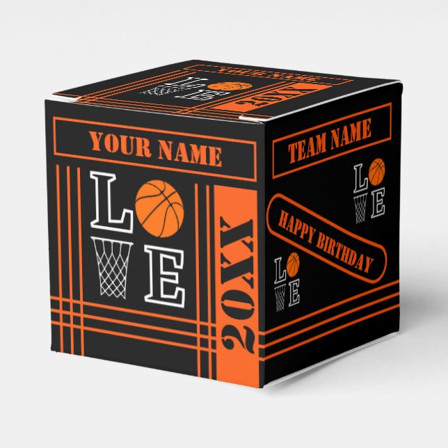 Basketballschuhe, Basketball-Spielergeschenk Geschenkschachtel (Vorderseite)