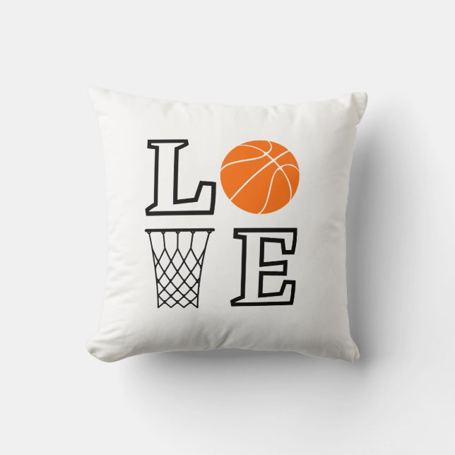 Basketballschuhe, Basketball-Spielergeschenk Kissen (Vorderseite)