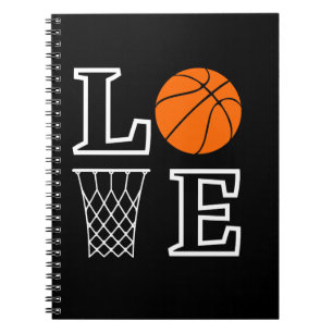 Basketballschuhe, Basketball-Spielergeschenk Notizblock