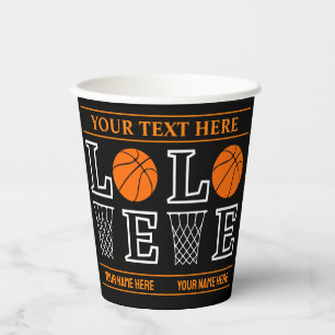 Basketballschuhe, Basketball-Spielergeschenk Pappbecher