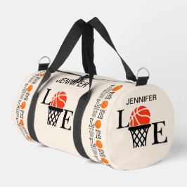 Basketballschuhe, Basketballspieler, Team, Geschen Duffle Bag