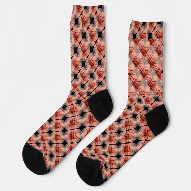 Basketballschuhe Socken (Linkes Detail)