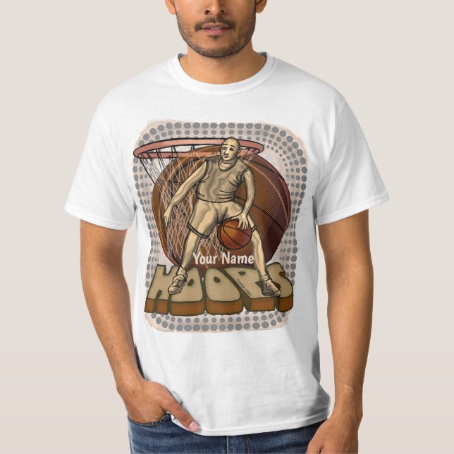 Basketballschuhe T-Shirt (Vorderseite)