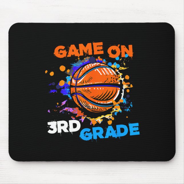 Basketballspiel am 3. mousepad (Vorne)