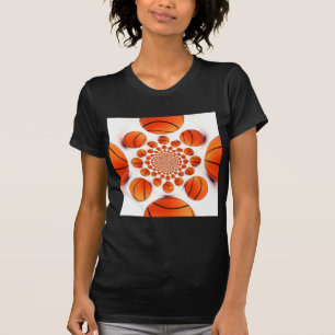 Basketballspiel: Court Vision Kaleida T-Shirt