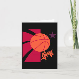 Basketballspiel Karte