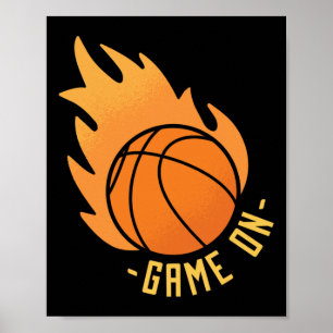 Basketballspiel Poster