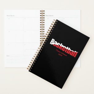 Basketballspieler Abstract Swish - Wortkunst Planer