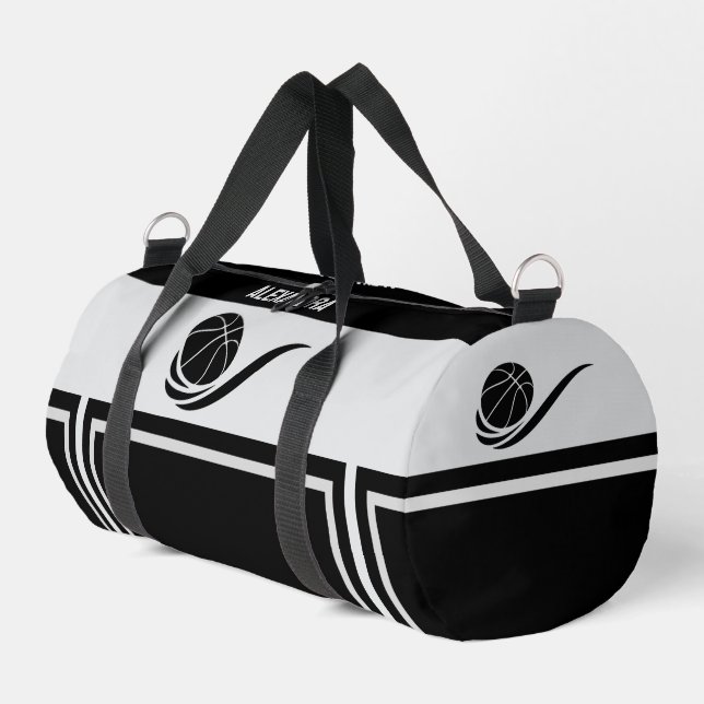 Basketballspieler, Basketballteam, Geburtstagsgesc Duffle Bag (Linke Seite)