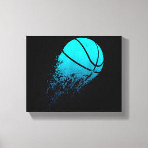 Basketballspieler Bball Fan Baller Sport Leinwanddruck
