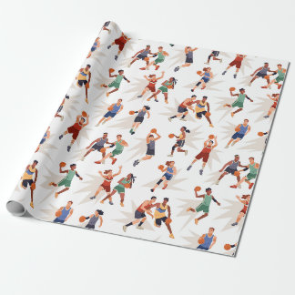 Basketballspieler Geschenkpapier