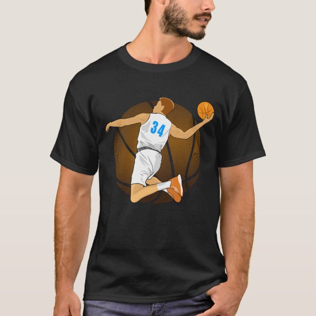 Basketballspieler II T-Shirt (Vorderseite)