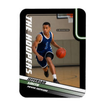 Basketballspieler individuell Schwarz Grün Foto Ma