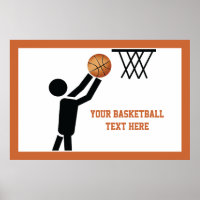 Basketballspieler nach Ball